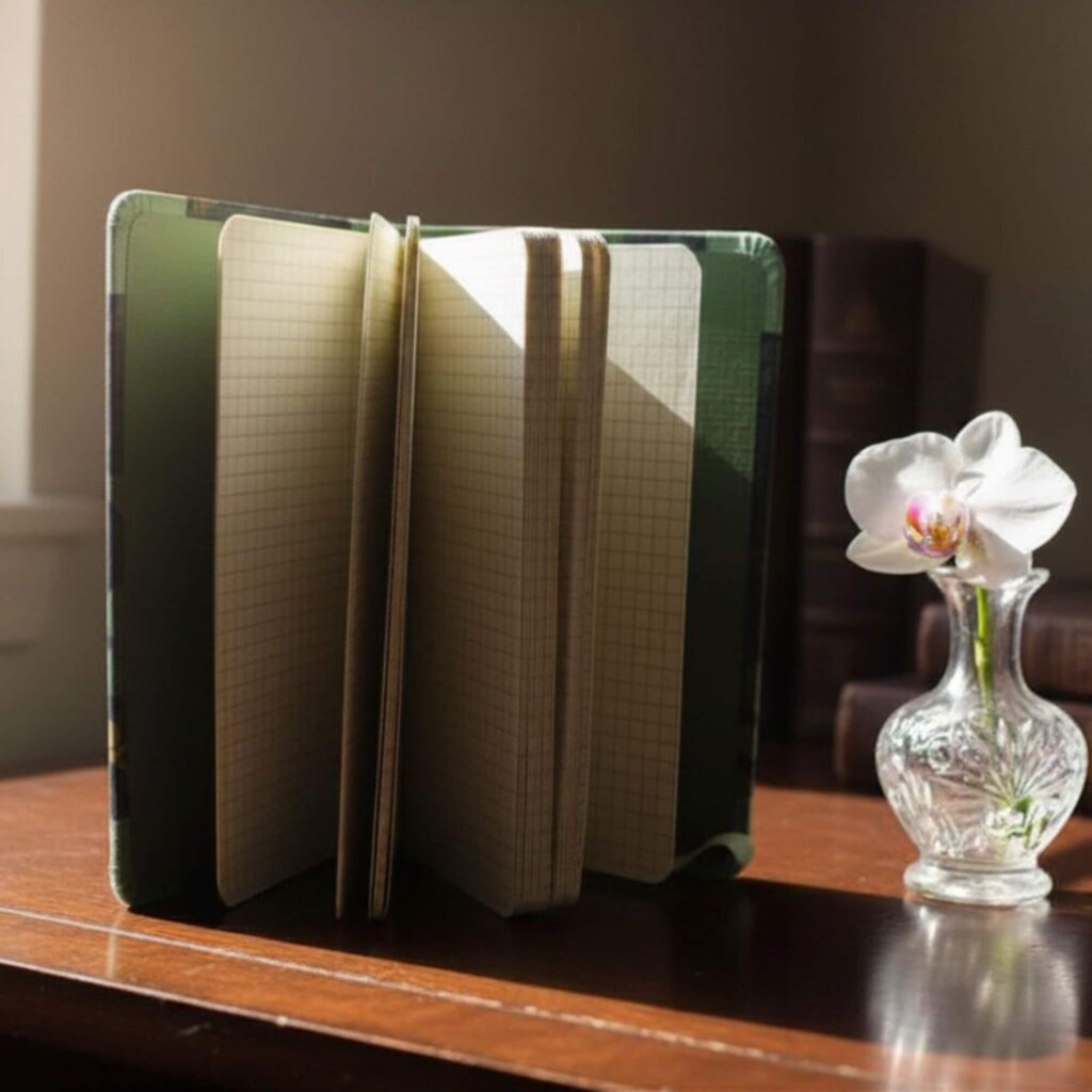 Libreta Tapa Dura Floral